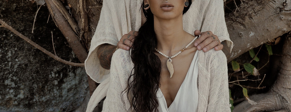 Couple en blanc