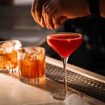 Cocktail Preparation Scene