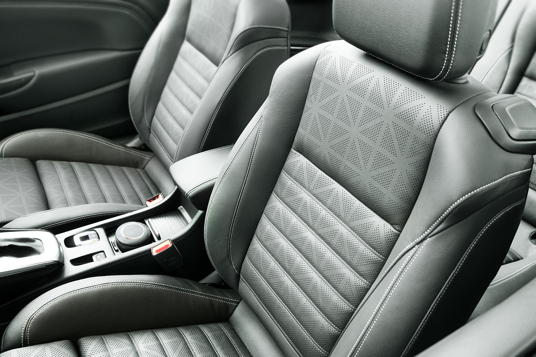 modern car leather seats