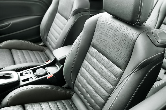 modern car leather seats