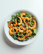 Salade de crevettes