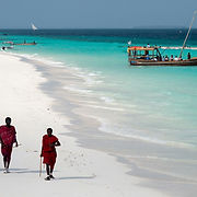 Masai People in Zanzibar Tanzania