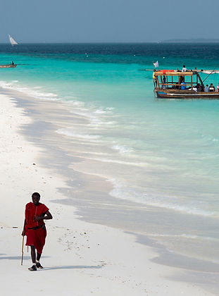 Masai People in Zanzibar Tanzania. Honeymoon locations in Africa