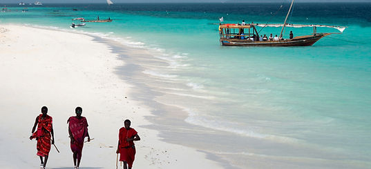Masai People in Zanzibar Tanzania