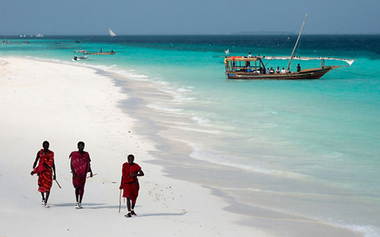 Masai People in Zanzibar Tanzania