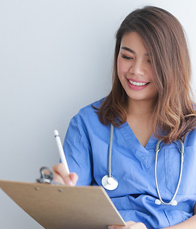 Receta médica de escritura