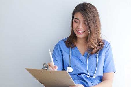 Receta médica de escritura