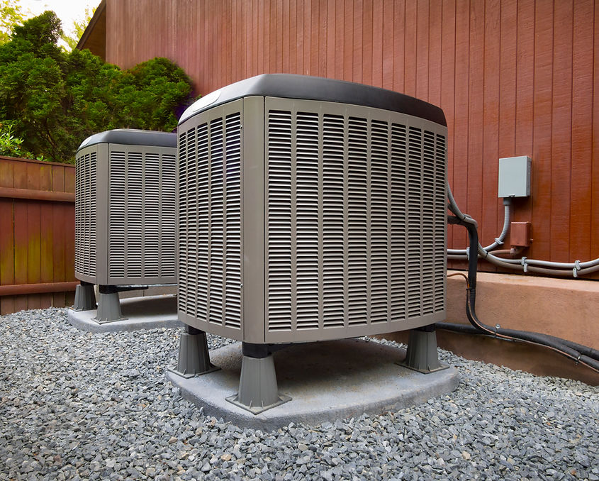 HVAC heating and air conditioning residential units