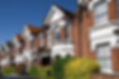 Row of Typical English Terraced Houses