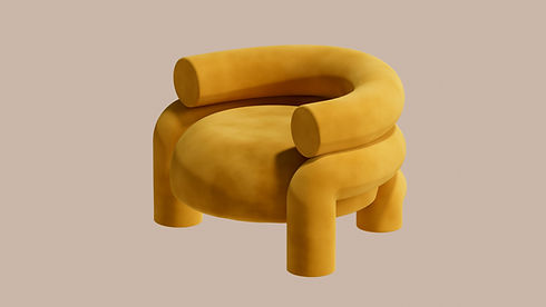 Yellow Armchair