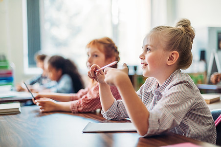 Children at school