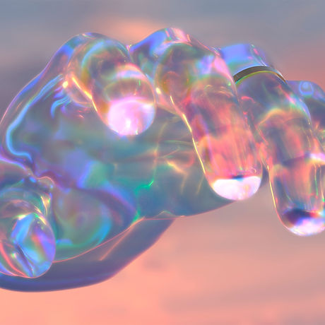 Glass Hand