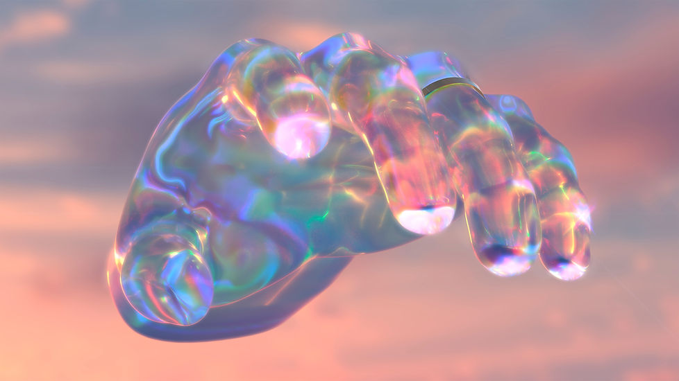 Glass Hand