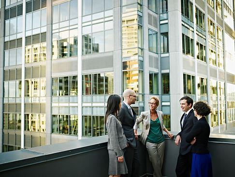 Discussion on Office Balcony