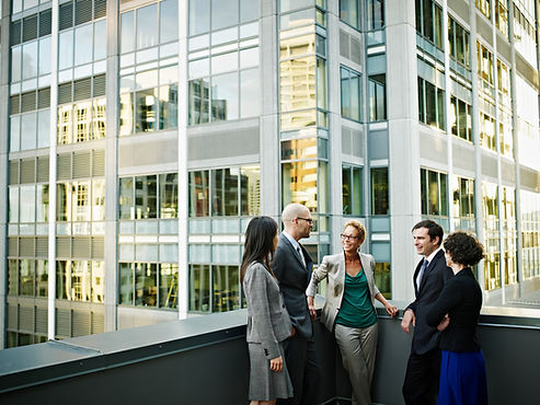 Discussion on Office Balcony