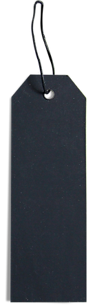 Black Hanging Tag