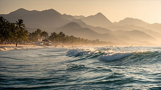 Tropische Strandlandschaft