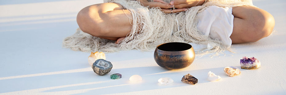 Semicircle of Crystals