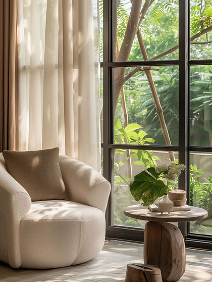 Cozy Chair by Window