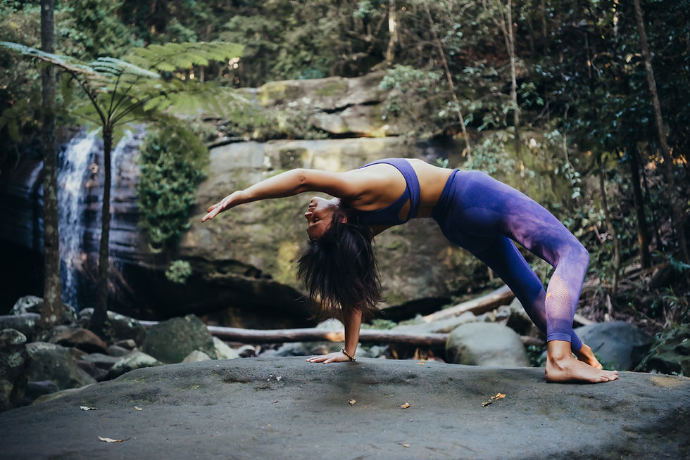 Yoga Pose in Nature