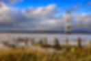 This is the original Severn crossing built in 1966 between Aust and Chepstow