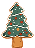 Christmas Tree Cookie