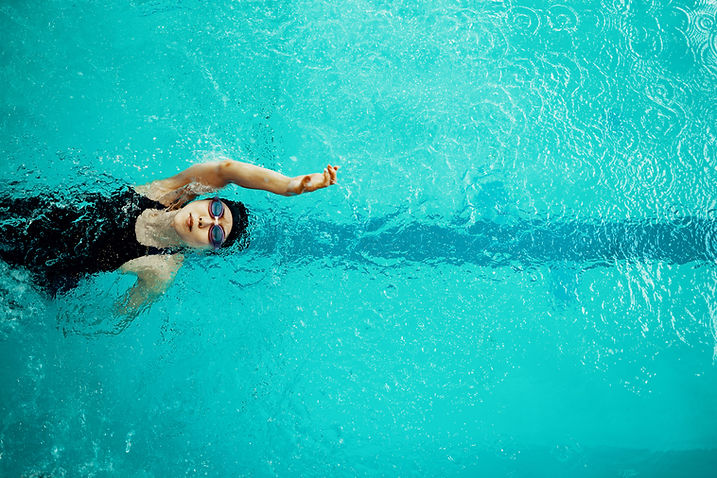 Backstroke Swimmer