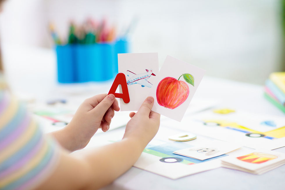 Aprendiendo con tarjetas didácticas