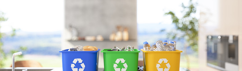 Caixotes de reciclagem