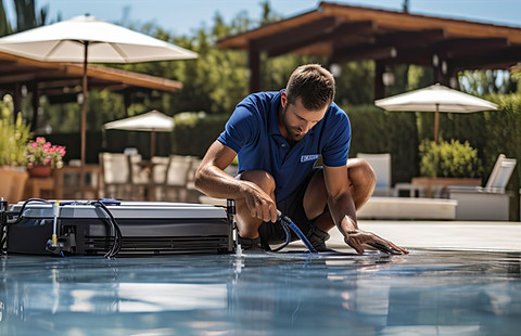 Pool Maintenance Work