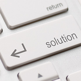 Bouton de solution