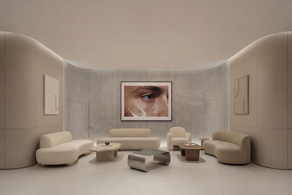 Modern Minimalist Lounge