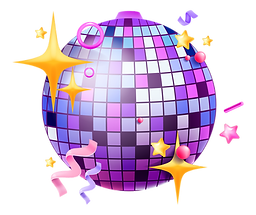 disco party ball