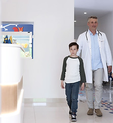 Medico con famiglia