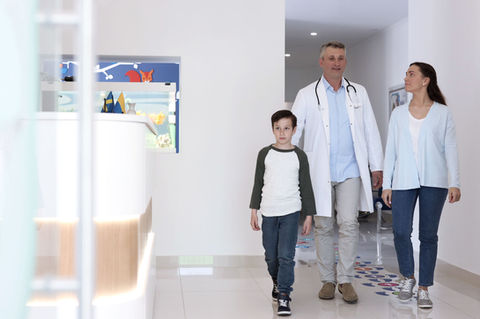 Doctor with Patients