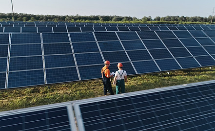 Installation de panneaux solaires