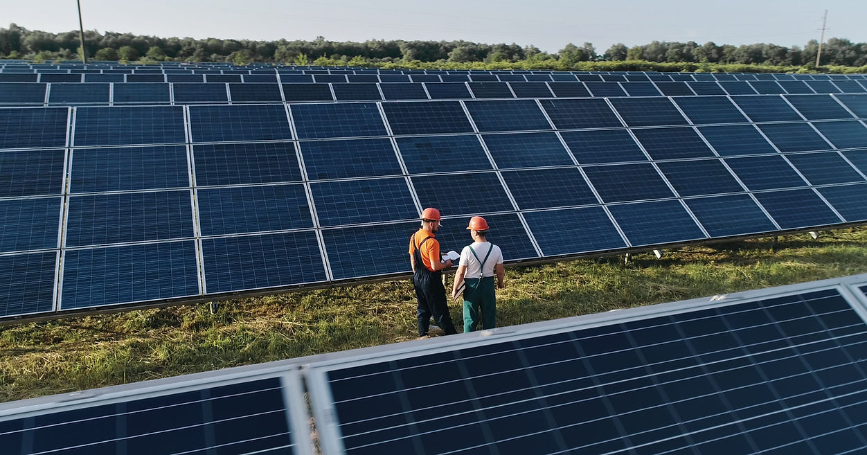 Inspecting Solar Panels