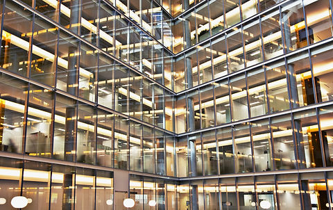 Modern office building exterior