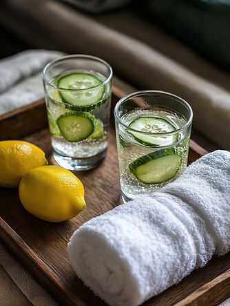 Spa Refreshment Tray