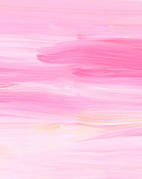 Pink Brushstrokes