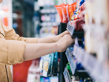 Compras de lanches