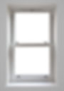 A high quality white double glazed sash window