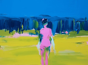 Abstract Figure Painting