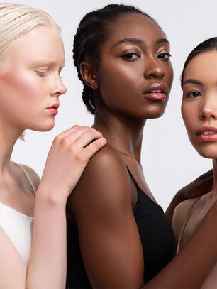 three women being different