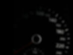 Primer plano del velocÃmetro