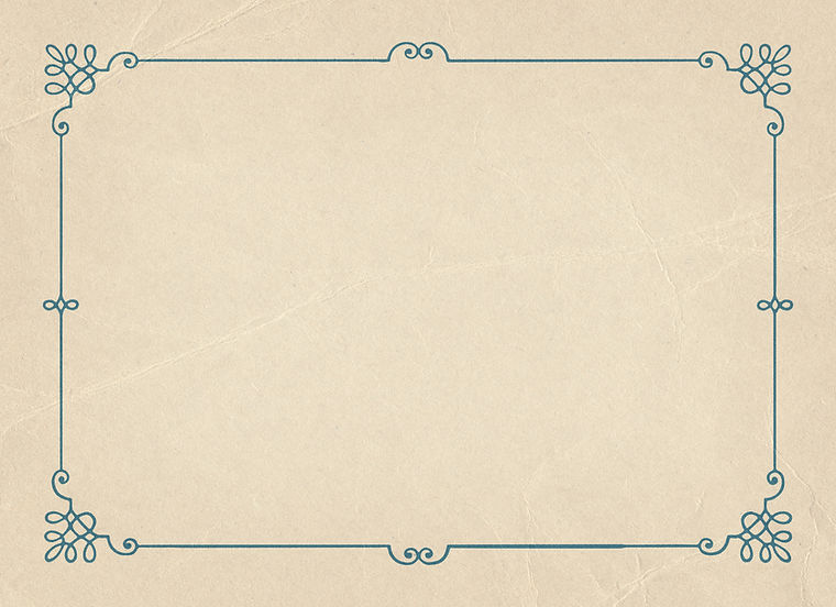 old paper frame