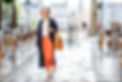 Woman Walking Around