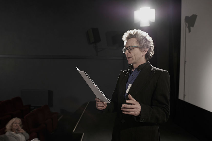 Man Reading Script