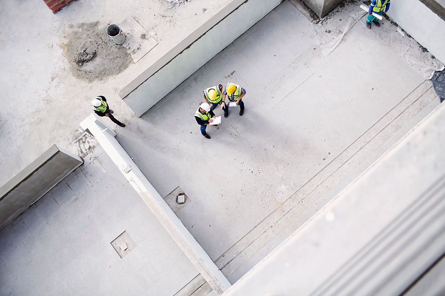 Sur le chantier