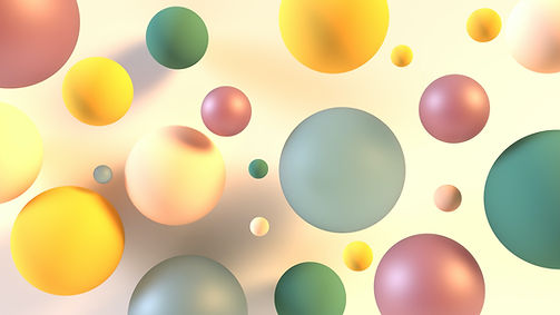 Colorful Gradient Spheres